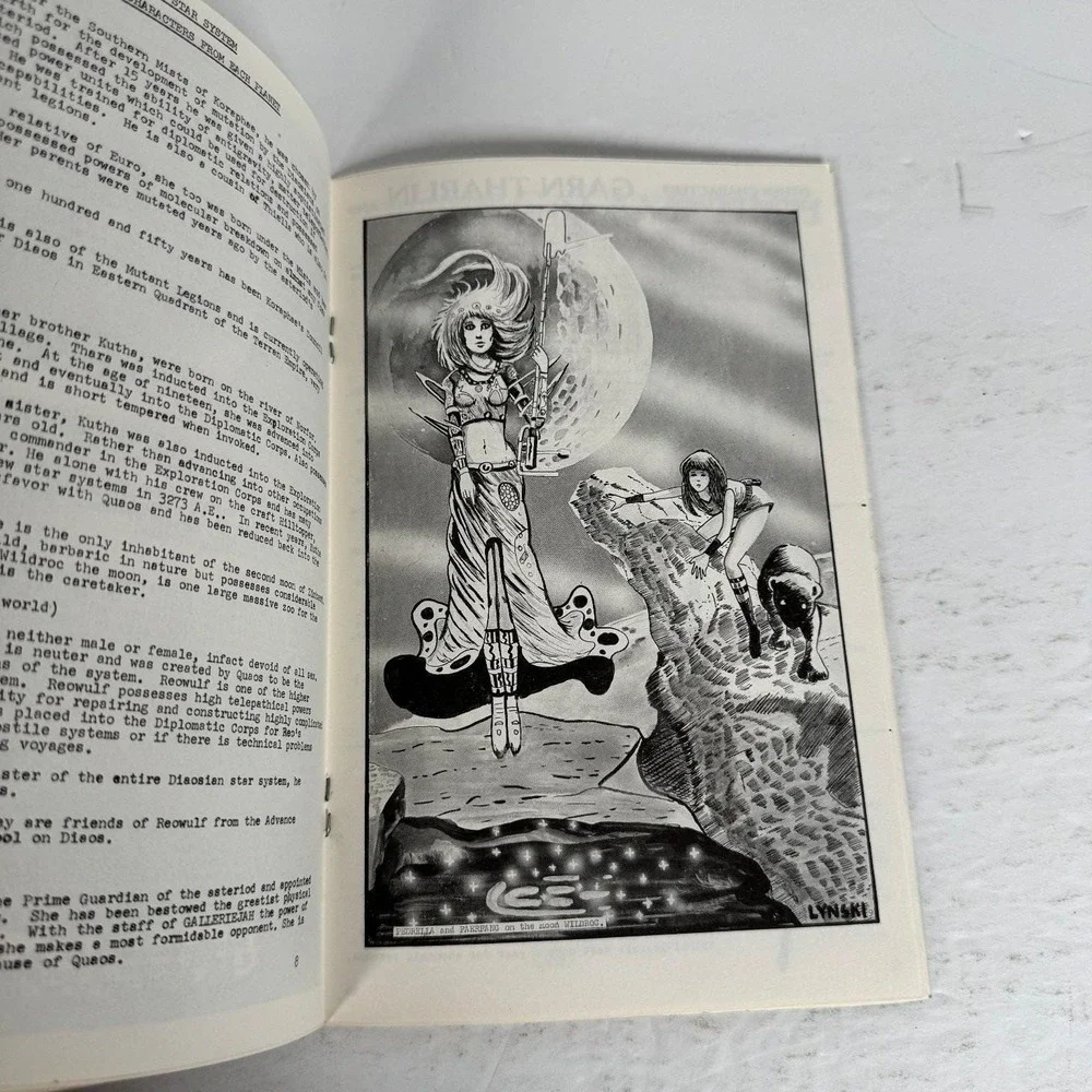 Eaglestar #3 Guide to the Terran Empire Larry Johnson 1978 Sci-Fi Fanzine